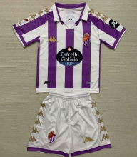 2023/24 Real Valladolid Home Kids Soccer Jersey