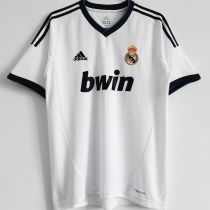 2012/13 RM Home White Retro Soccer Jersey