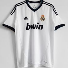 2012/13 RM Home White Retro Soccer Jersey