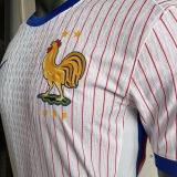 2024//25 France Away White Player Version Soccer Jersey