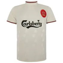 1996-97 LFC Away White Retro Soccer Jersey