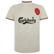1996-97 LFC Away White Retro Soccer Jersey