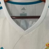 2017-2018 RM White Home Retro Soccer Jersey