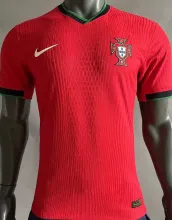 2024/25 Portugal Home Red Player Version Soccer Jersey