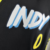 2024 Pacers HALIBURTON #0 Black City Edition NBA Jerseys