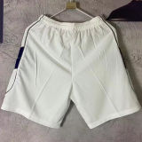 2000/01 M Utd White Retro Shorts Pants