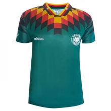 1994 Germany Away Green Retro Soccer Jersey