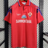 1995/96 ACF FC Away Red Retro Soccer Jersey