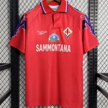 1995/96 ACF FC Away Red Retro Soccer Jersey