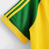 1982 Wales Away Yellow Retro Soccer Jersey