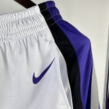 2024 Kings White NBA Cotton Pants
