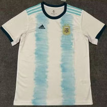 2019 Argentina Home Retro Fans Soccer Jersey