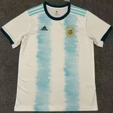 2019 Argentina Home Retro Fans Soccer Jersey
