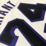 Lakers BRYANT #24 White City Edition NBA Jerseys