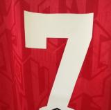 1992/94 M Utd Home Red Retro Soccer Jersey