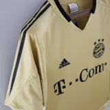 2004/05 BFC Away Gold Retro Soccer Jersey