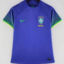 2022/23 Brazil Away Blue Women Soccer Jersey