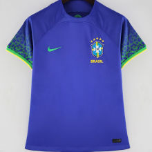 2022/23 Brazil Away Blue Women Soccer Jersey