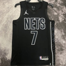2023 Nets DURANT #7 Black NBA Jerseys