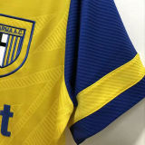 1993/95 Parma Home Yellow Retro Soccer Jersey