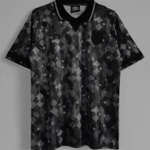 1990 England Black Special Version Retro Soccer Jersey(Have umbro 有茵宝)