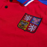 1996 Czech Home Red Retro Soccer Jersey