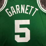 2007/08 Celtics GARNETT #5 Green Retro NBA Jerseys 热压