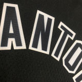 Spurs PARKER #9 Black Retro NBA Jerseys