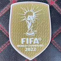 橡胶 (Rubber) FIFA WORLD CHAMPIONS 2022 Rubber Patch 2022 (You can buy it alone OR tell us which jersey to print it on.)橡胶世界杯金杯