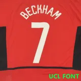 2002/04 M Utd Home Retro Soccer Jersey