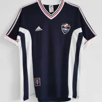1998 Yugoslavia Home Blue Retro Soccer Jersey