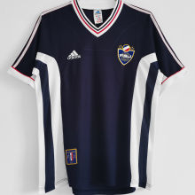 1998 Yugoslavia Home Blue Retro Soccer Jersey