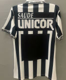 1996 Santos Black White Retro Soccer Jersey