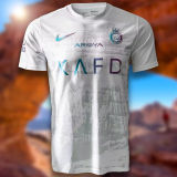 RONALDO #7 Al Al Nassr Third White Fans Soccer Jersey 2023/24 ★★