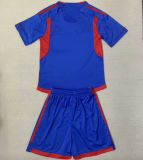 2023/24 Lyon Away Blue Kids Soccer Jersey
