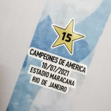 2021 Argentina Copa América Championship Edition 1:1 Fans Jersey 球迷版有胸前15星小字