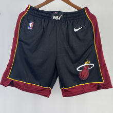 Miami Heat Black Training Shorts NBA Pants