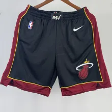 Miami Heat Black Training Shorts NBA Pants
