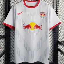 2023/24 RB SALZBURG Bull Red White Fans Jersey 萨尔茨堡红牛