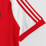 1982 Wales Home Red Retro Soccer Jersey