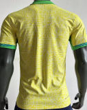 2024/25 Brazil Home Yellow Player Version Jersey