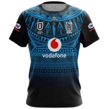 2022/23 Fiji Black Blue Rugby Jersey 斐济