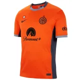 LAUTARO #10 In Milan 1:1 Third Orange Fans Jersey 2023/24 有号下广告 ★★