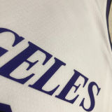 Lakers BRYANT #8 White City Edition NBA Jerseys
