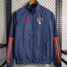 2023/24 Sao Paulo Sapphire Blue Windbreaker