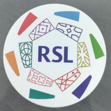 RSL Al Nassr Rubber Patch 2023 利雅得胜利袖章 (You can buy it alone OR tell us which jersey to print it on. )
