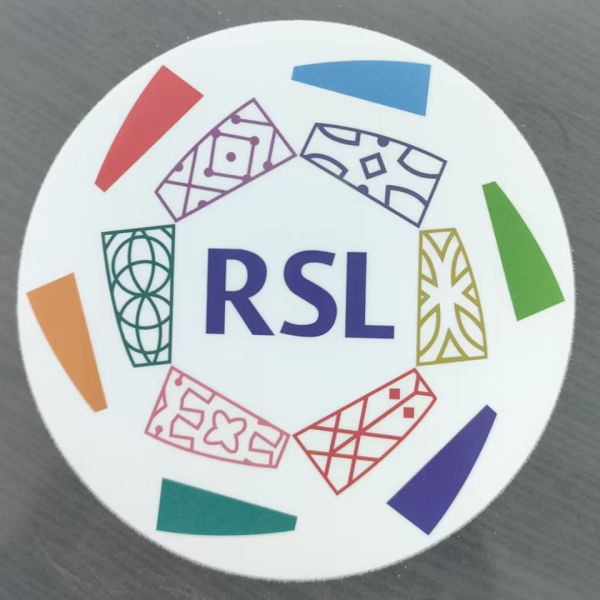 RSL Al Nassr Rubber Patch 2023 利雅得胜利袖章 (You can buy it alone OR tell us which jersey to print it on. )