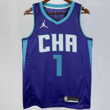 Hornets BALL #1 NBA Jerseys