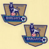 12/13 CHAMPIONS BARCLAYS PREMIER LEAGUE Flocking Patch Two Pieces 植绒 旧款英超金章 一套2个  (You can buy it alone OR tell us which jersey to print it on. )