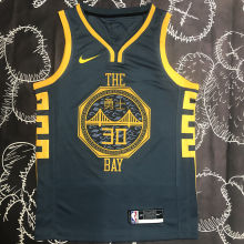 Warriors CURRY #30 Black NBA Jerseys